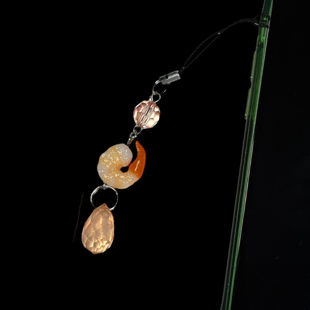 Shrimp Phone Charm